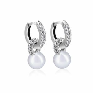 Link design Pearl Earrings